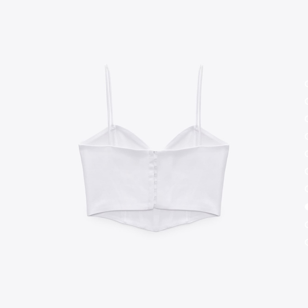 SOLD/ ZARA LIMITED EDITION CORSETRY TOP - Picture 9 of 12